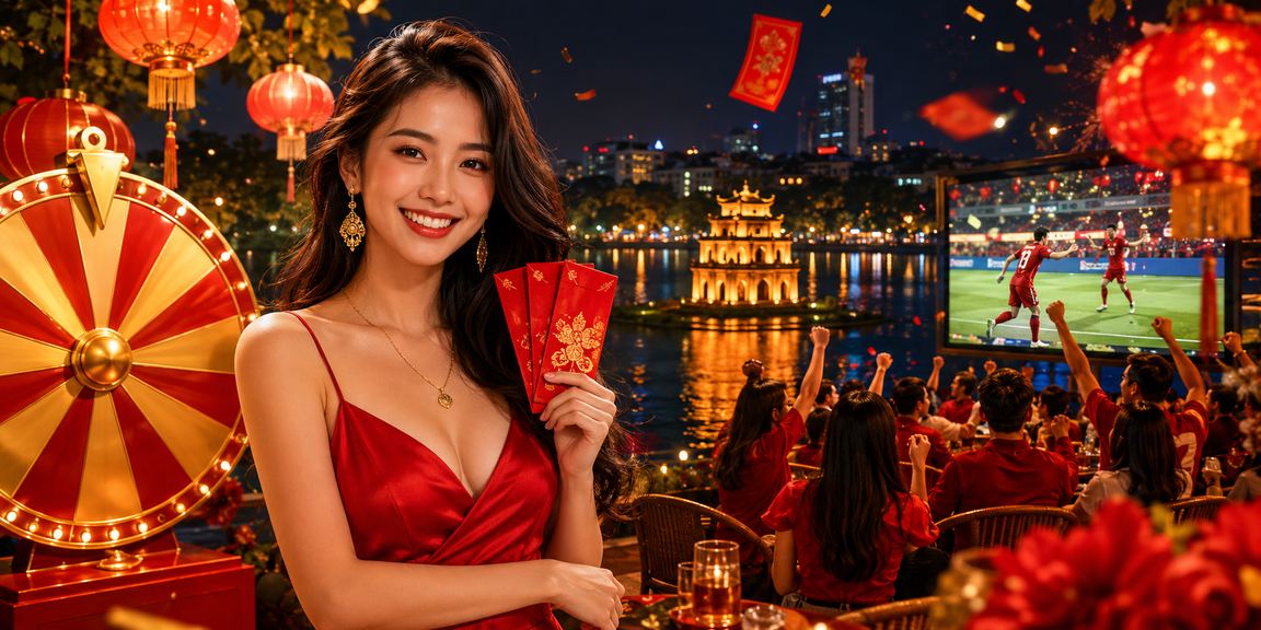 Không khí lễ hội đèn lồng Hà Nội với chương trình quay thưởng may mắn